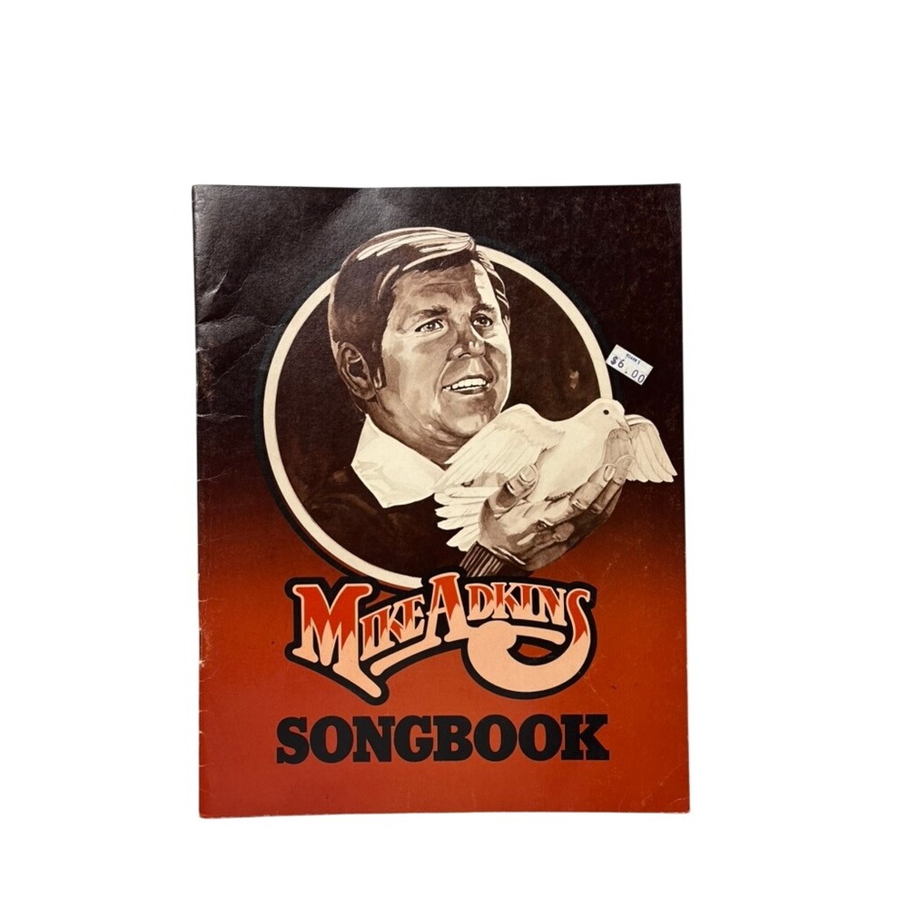 Vintage Mike Adkins Songbook‎ Sheet Music Piano Vocal Guitar Gospel 1981 Rare